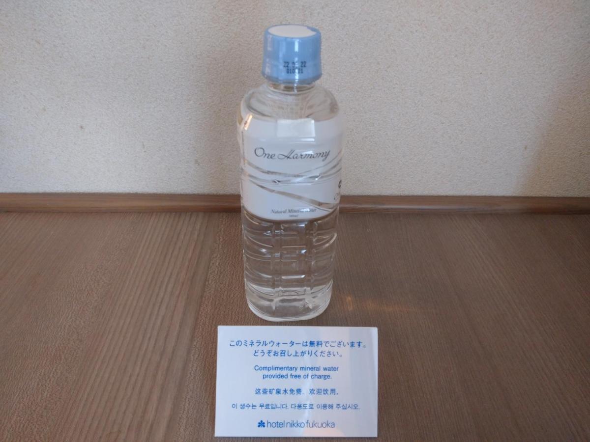 Hotel Nikko Fukuoka Фукуока Экстерьер фото A bottle of Okinawan water