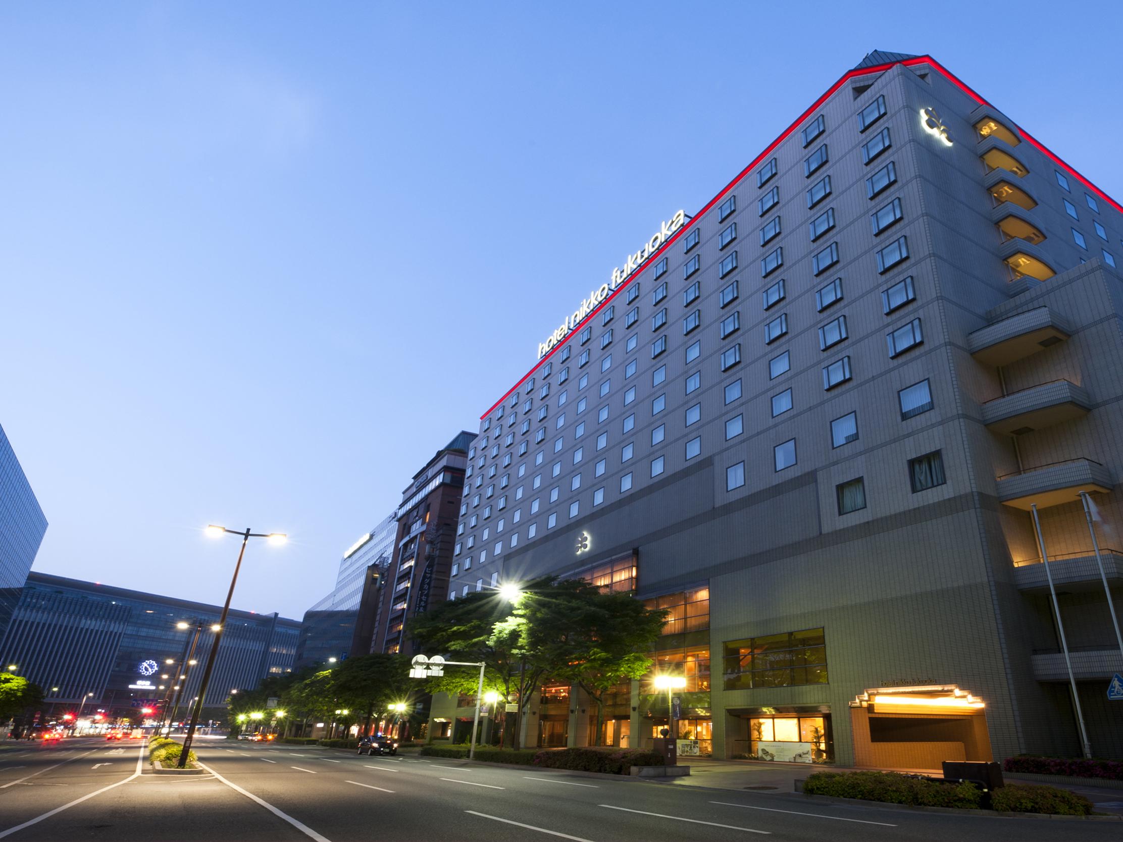 Hotel Nikko Fukuoka Фукуока Экстерьер фото